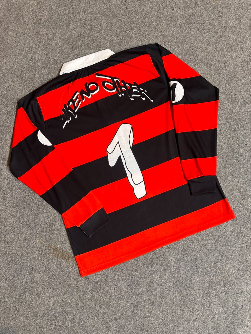 Red Long Polo
