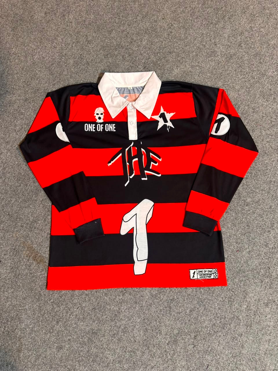 Red Long Polo
