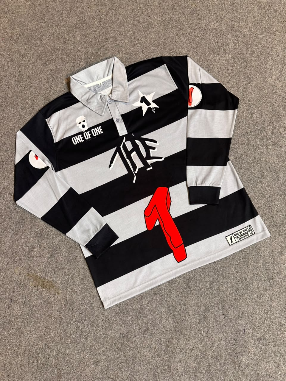 Grey Long Polo